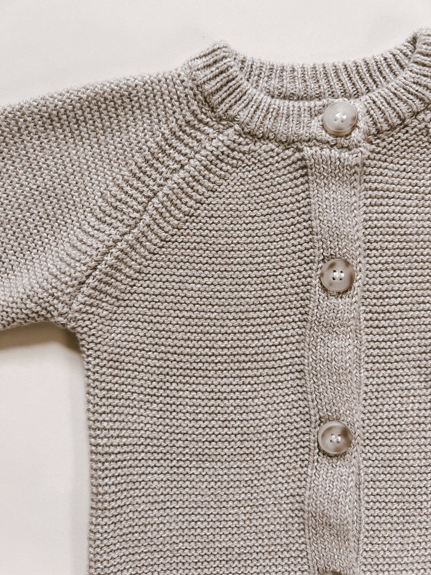 Luna + Luca Classic Purl Knit Jumpsuit - Heather Beige