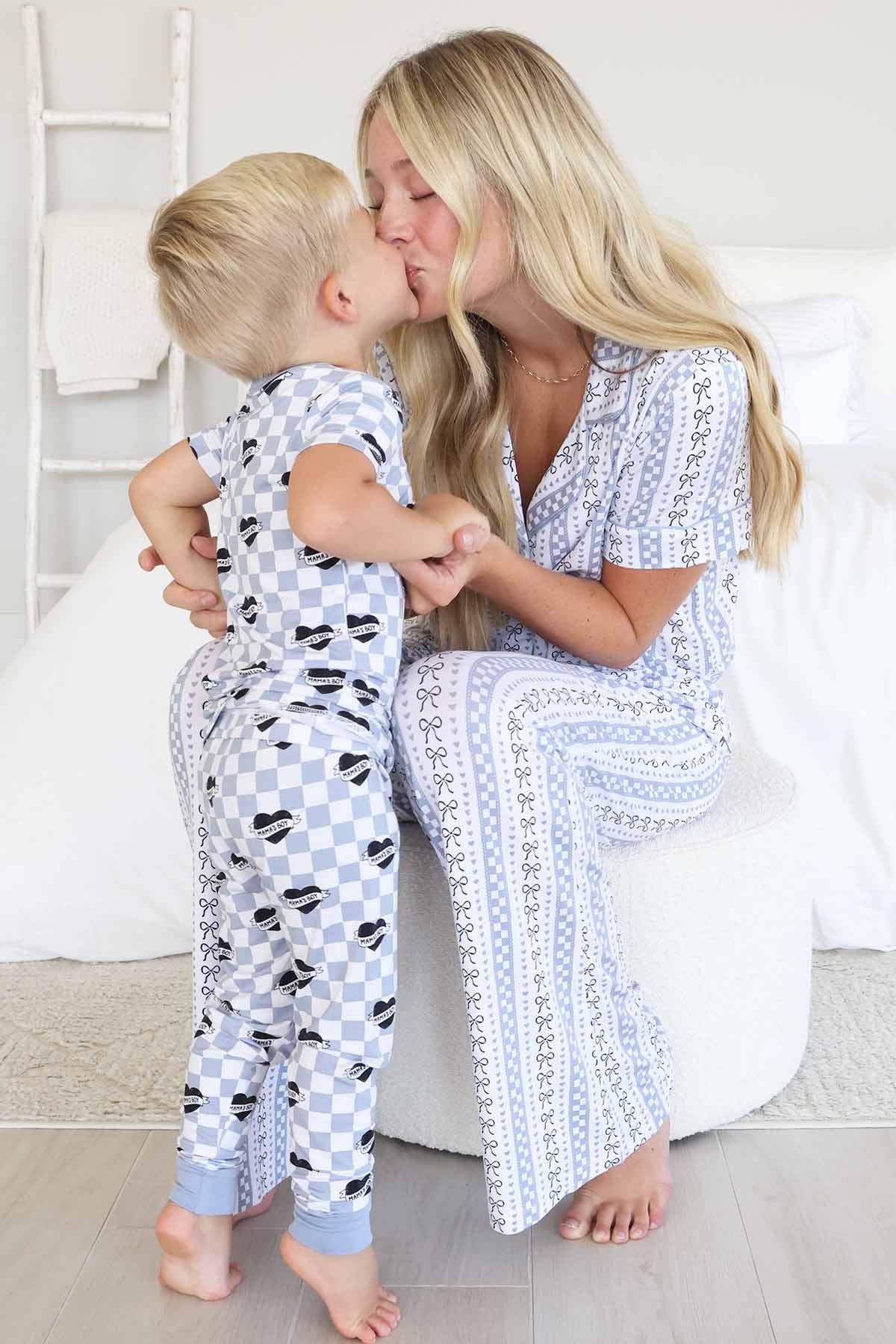 Mama's Boy Two Piece Pajama Set