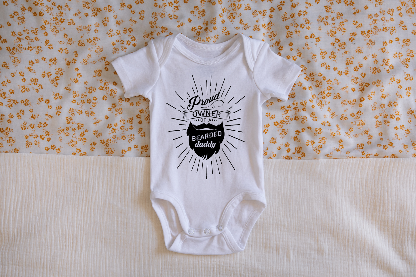 Proud Owner of a Bearded Daddy Baby  Onesie