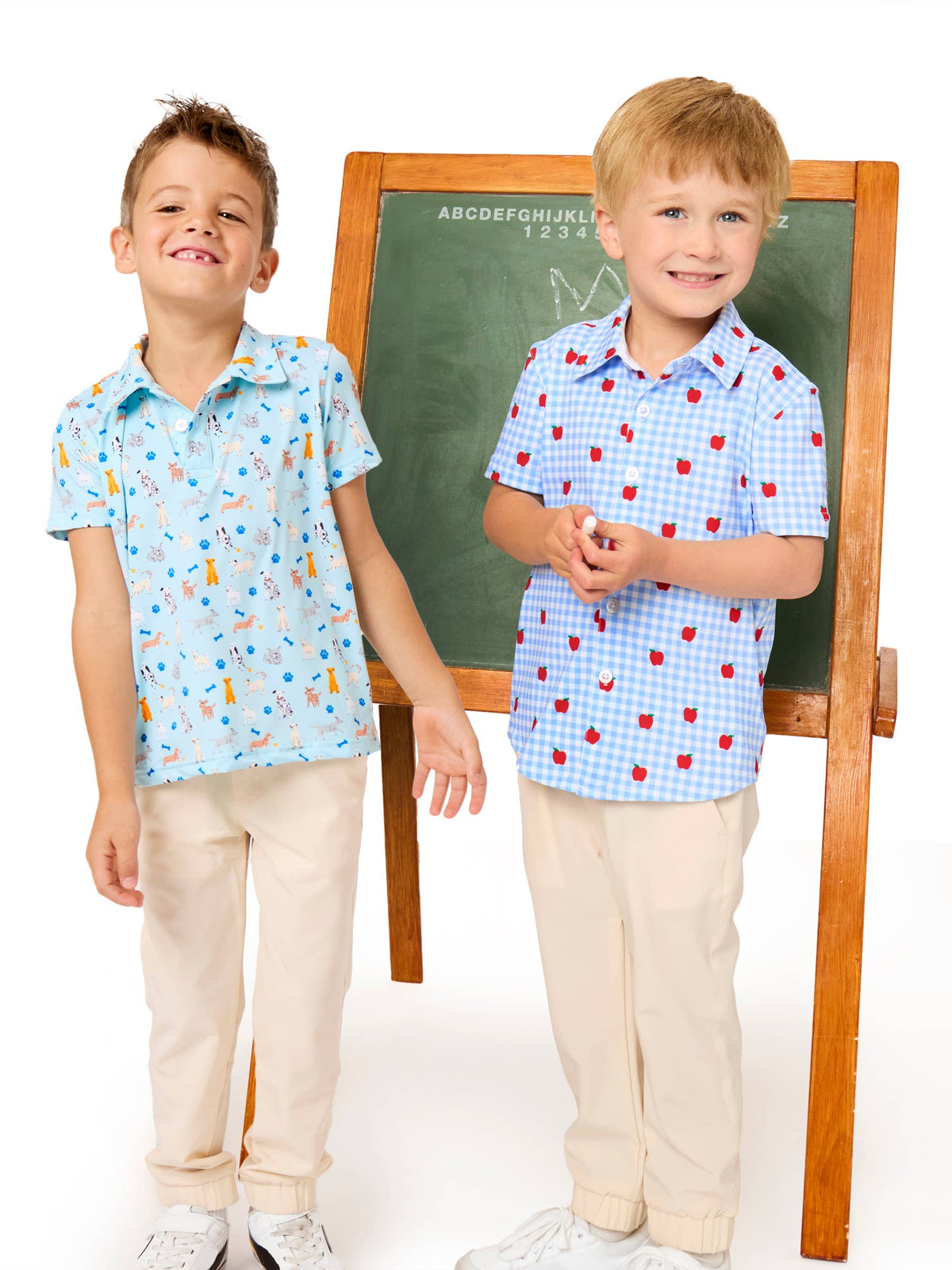 Boys Oatmeal Stretch Performance Jogger Pants