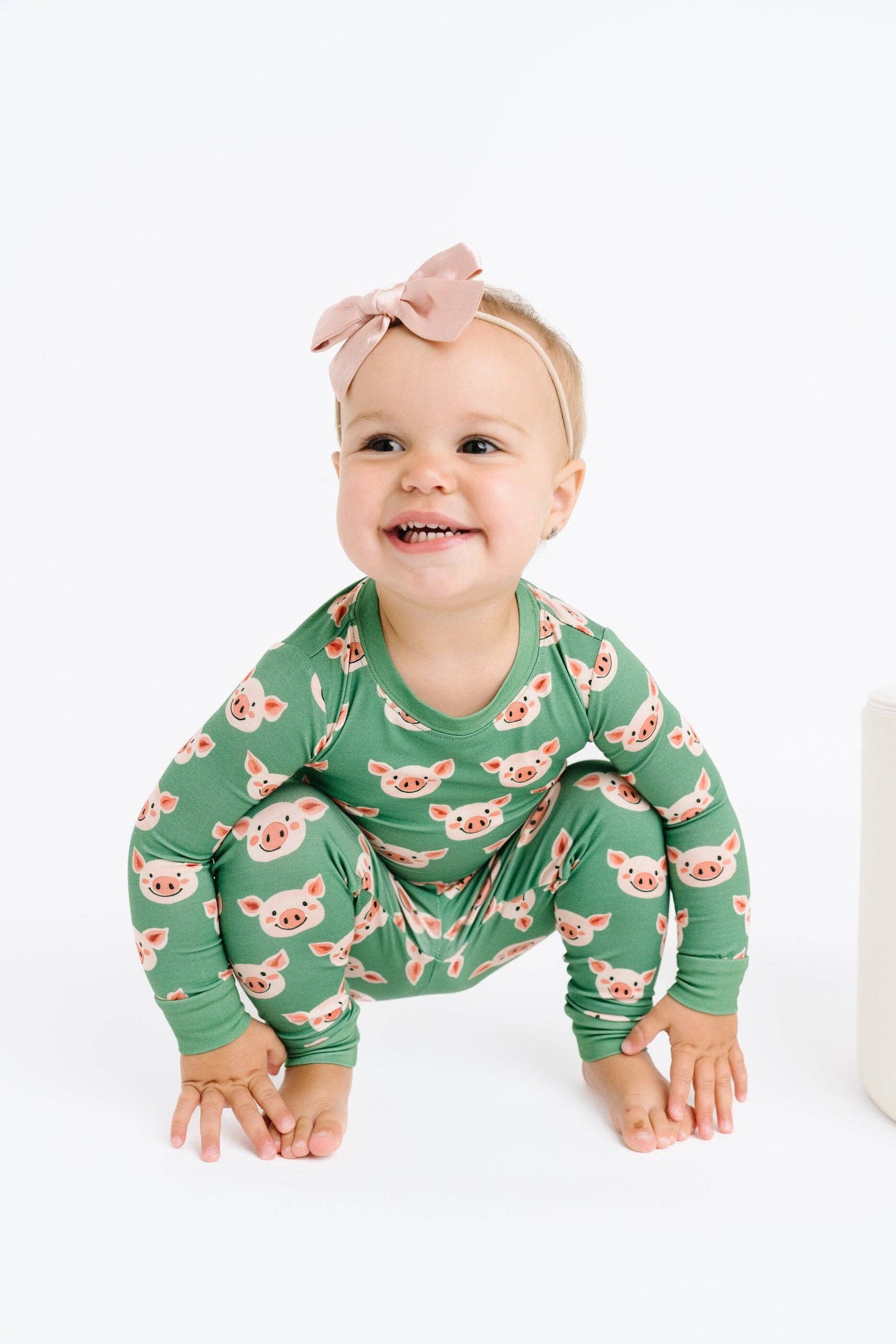 Happy Piglets Bamboo Set