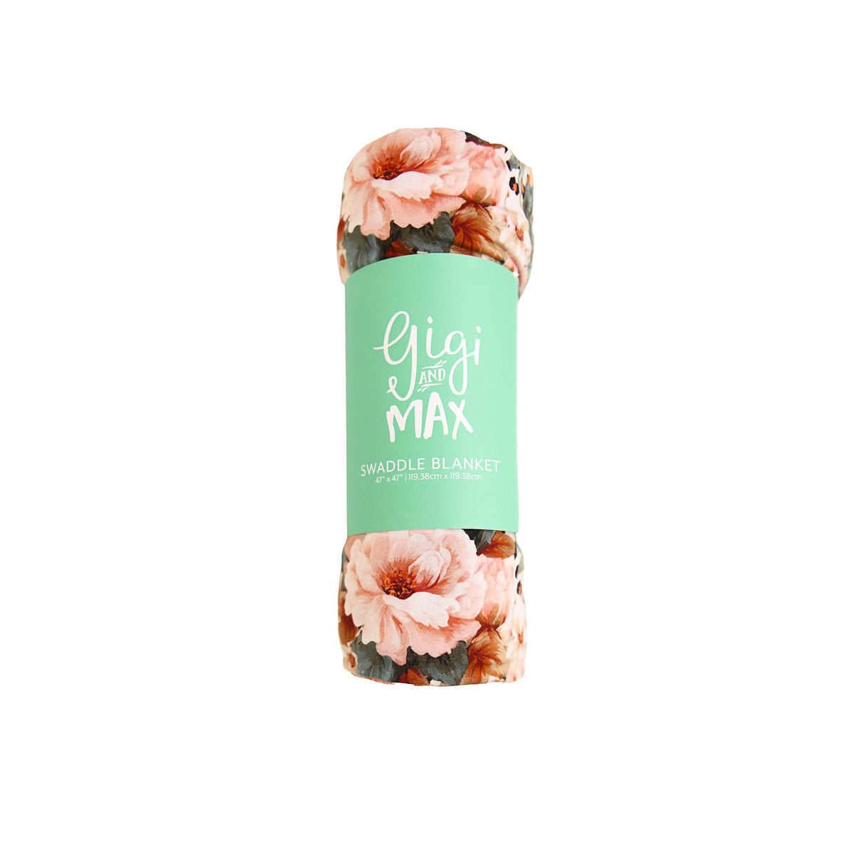 Laura SWADDLE Floral Bamboo Baby Blanket Coming Home Gift
