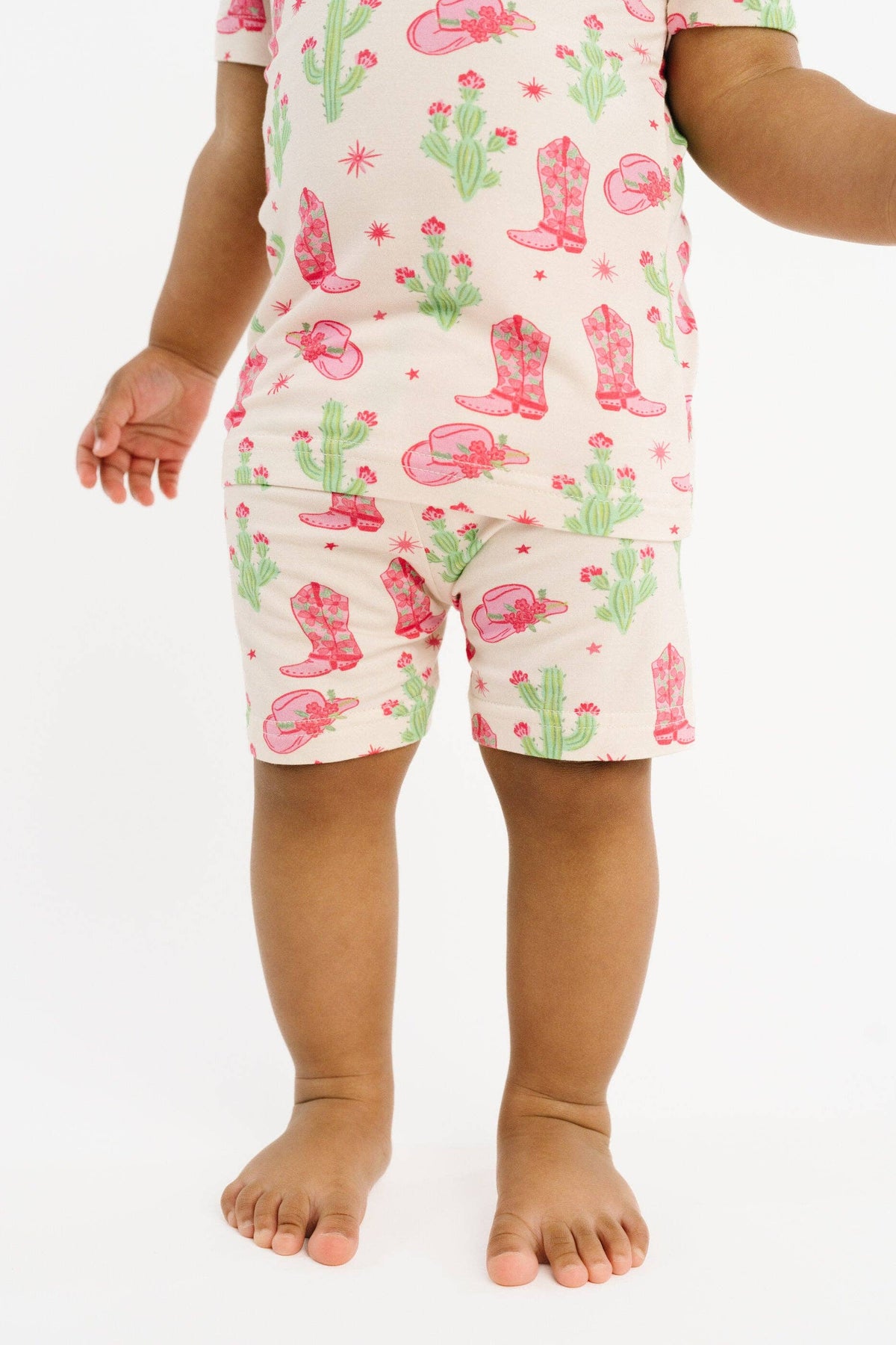 Cowgirl Bamboo Shorts Set