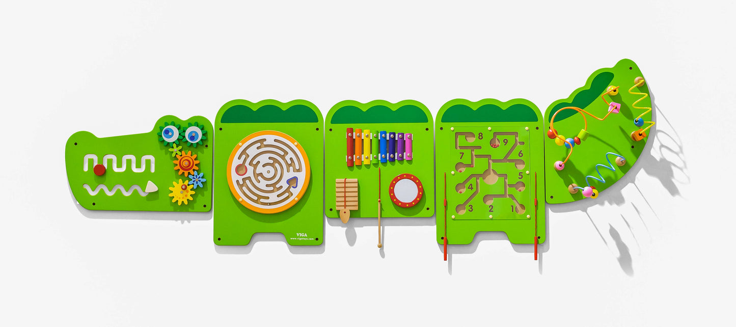Viga Crocodile Wall Toy