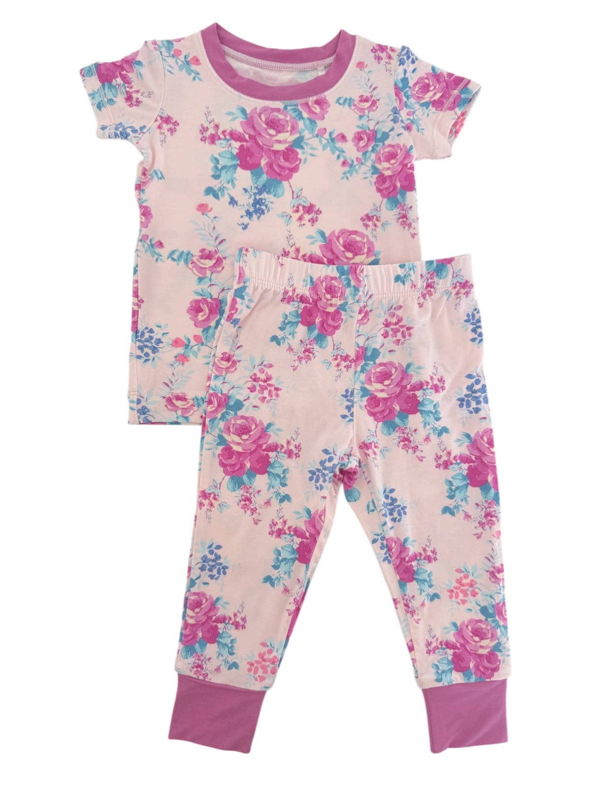 Short Sleeve 2-Piece Lounge Set, Garden Secrets