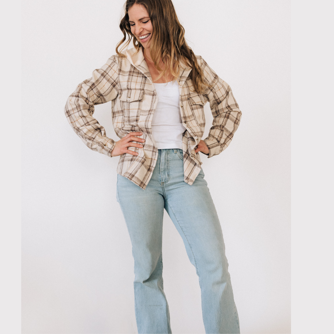 Beige Flannel - Child