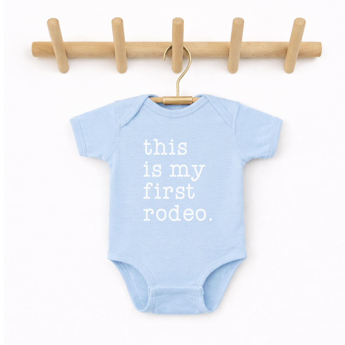 This is my First Rodeo, Western Baby Bodysuit