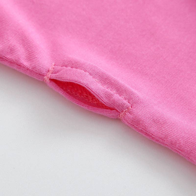 Perfectly Pink Ruffled Romper NICU Going Home Outfit
