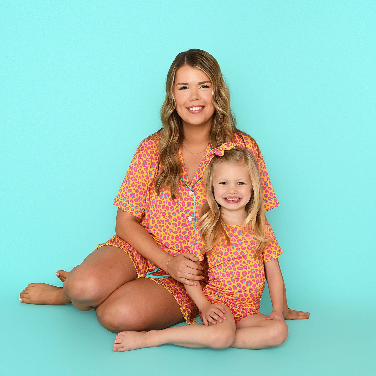 Kelly Leopard TWO PIECE - SHORTS Bamboo Outfit Kids Clothes