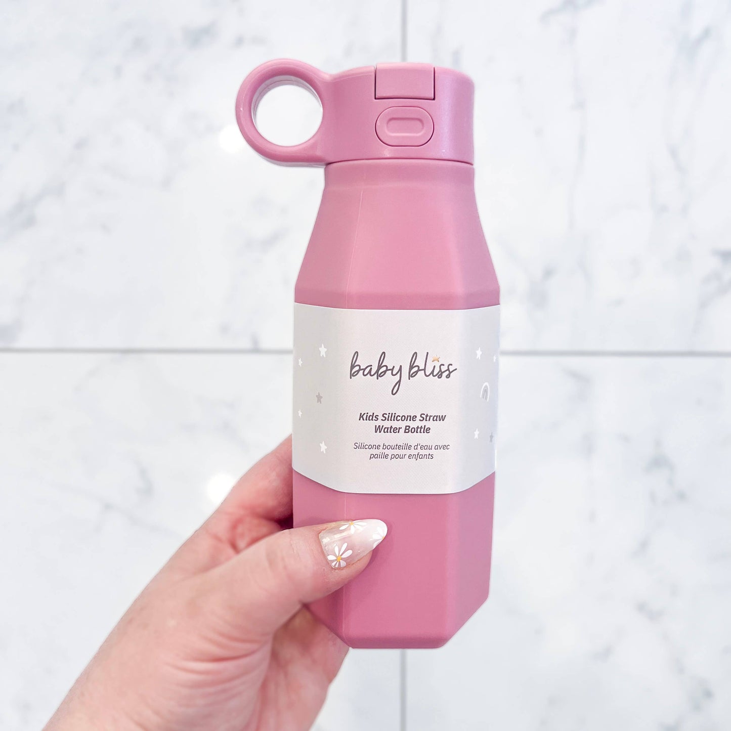 Kids Water Bottle - Rose