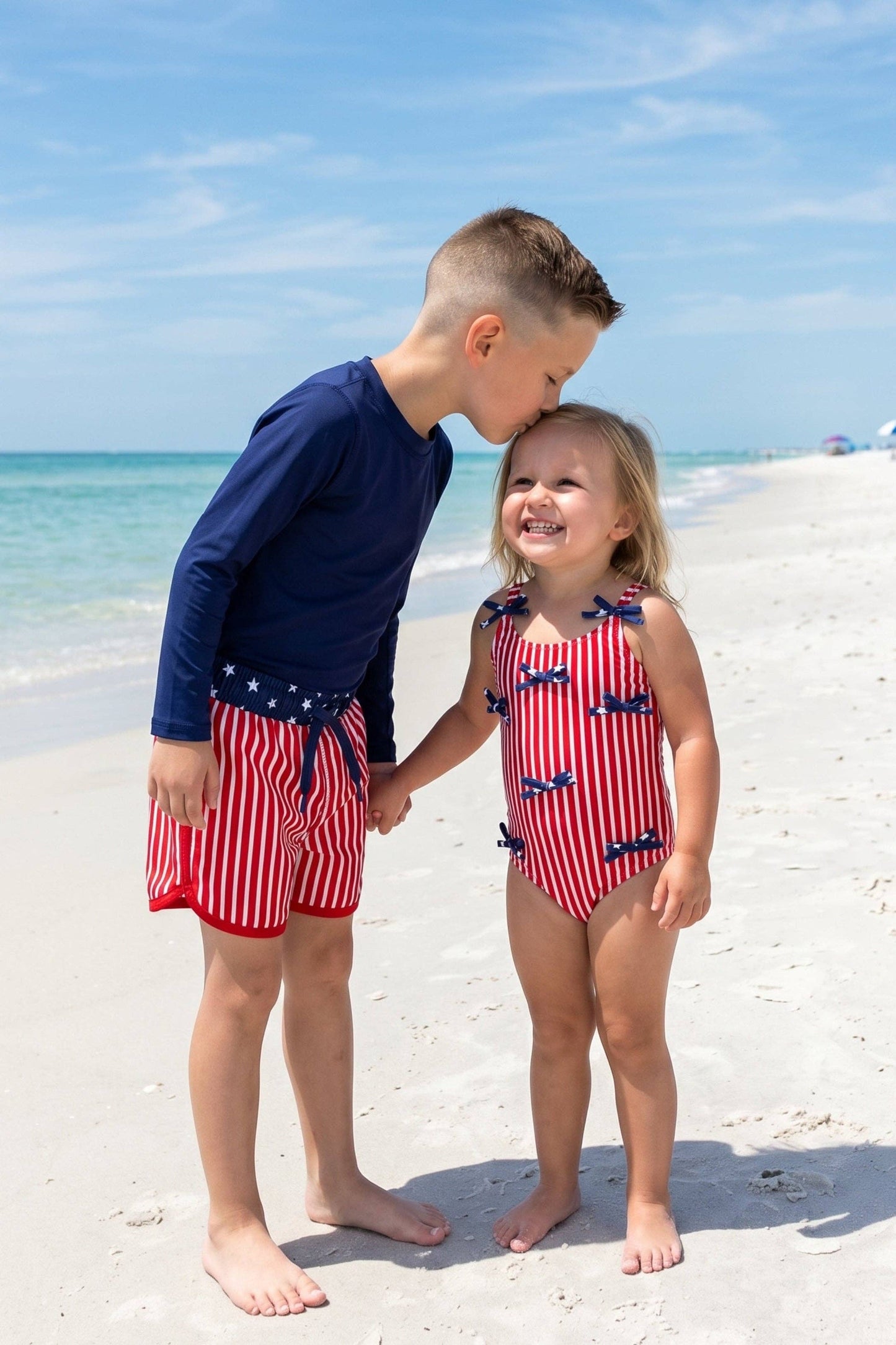 Boy's Swim Trunks | Stars & Stripes Party