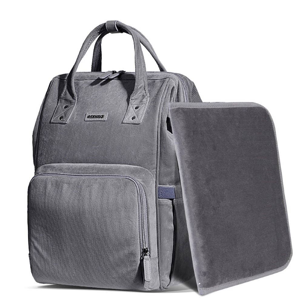 Corduroy Diaper Backpack