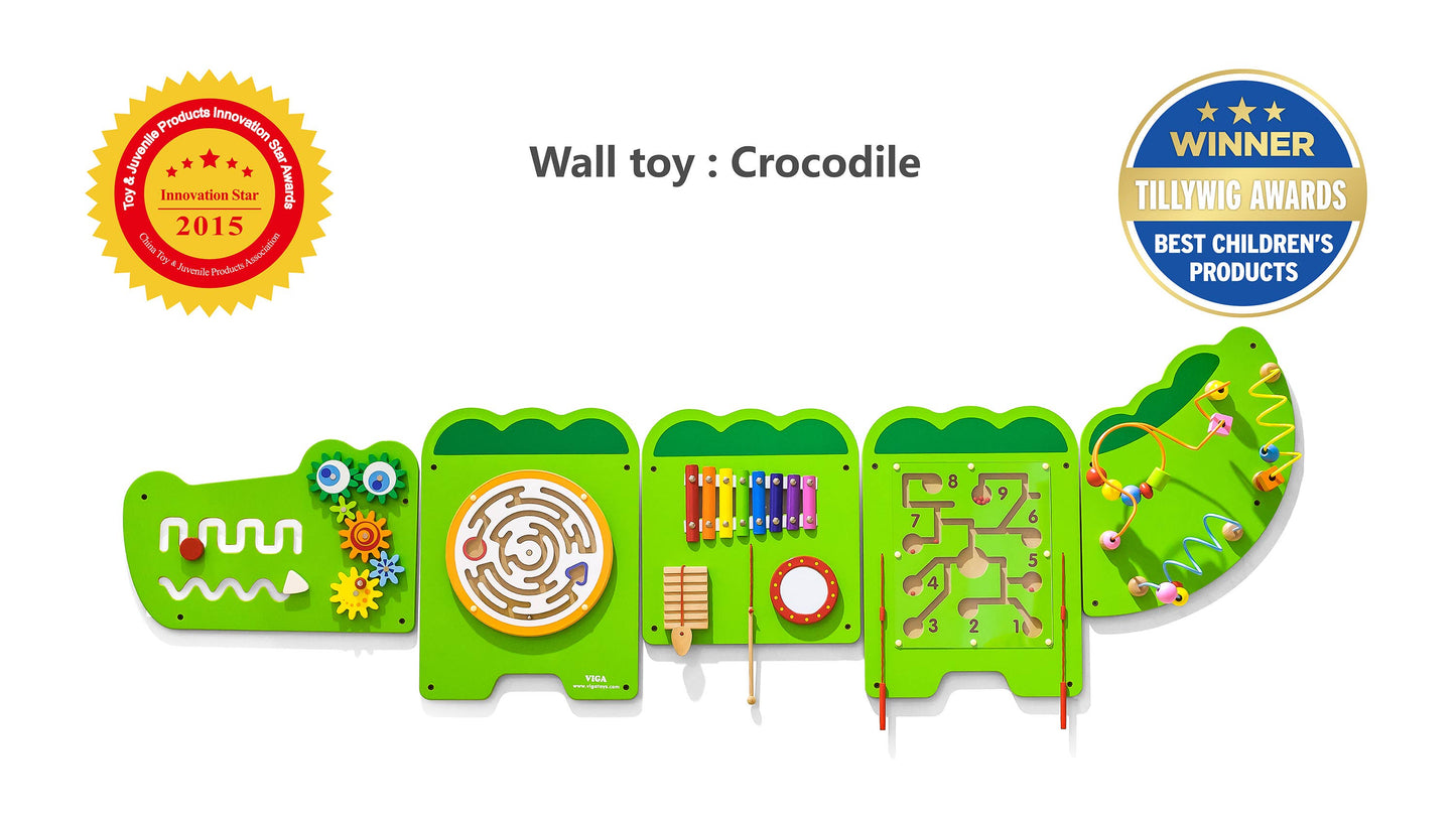 Viga Crocodile Wall Toy
