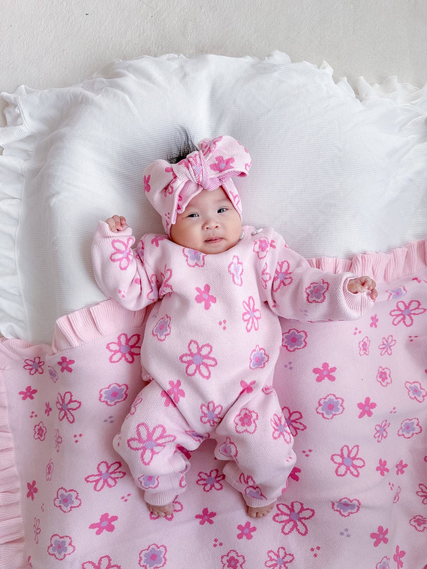 Wildflower Dreams Headband - Powder Pink