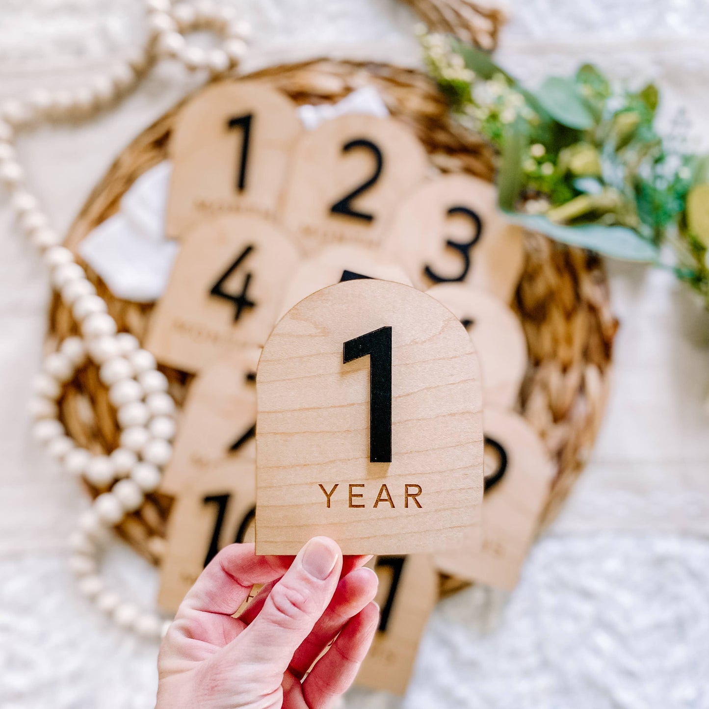 Modern Arch Monthly Milestone Set
