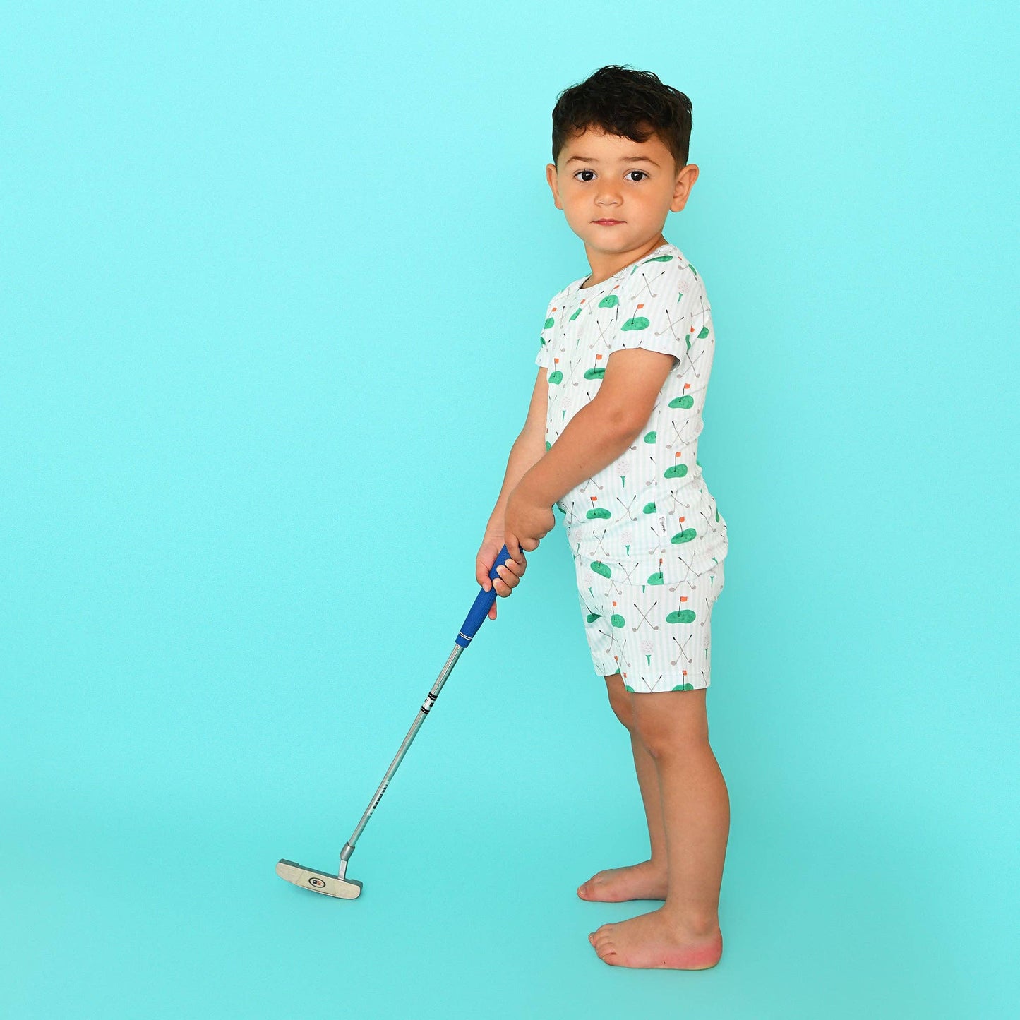 Scottie Golf TWO PIECE - SHORTS Golf Bamboo Lounge Set
