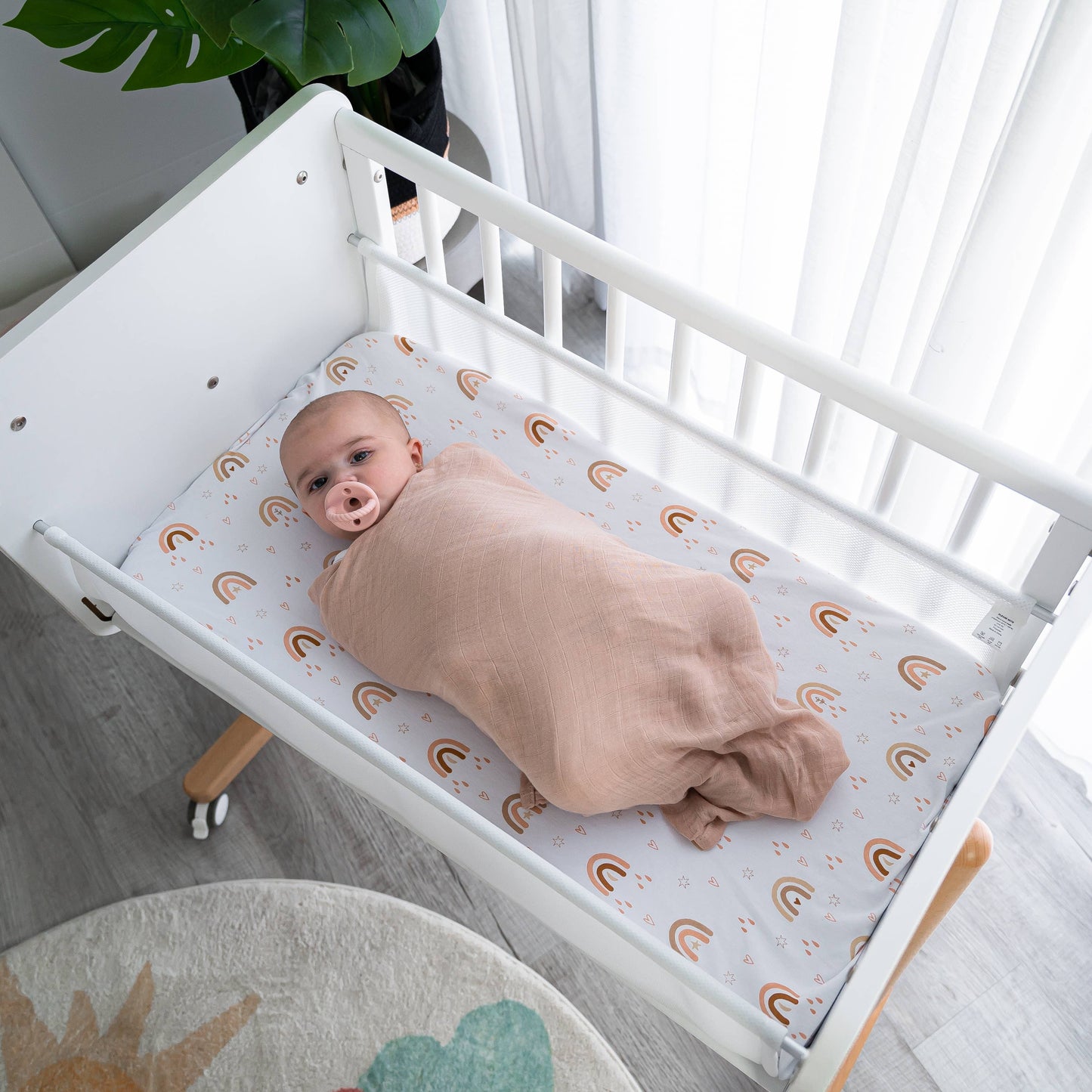 Baby Muslin Swaddle Blankets,  Pack of 1 & 2 by Comfy Cubs