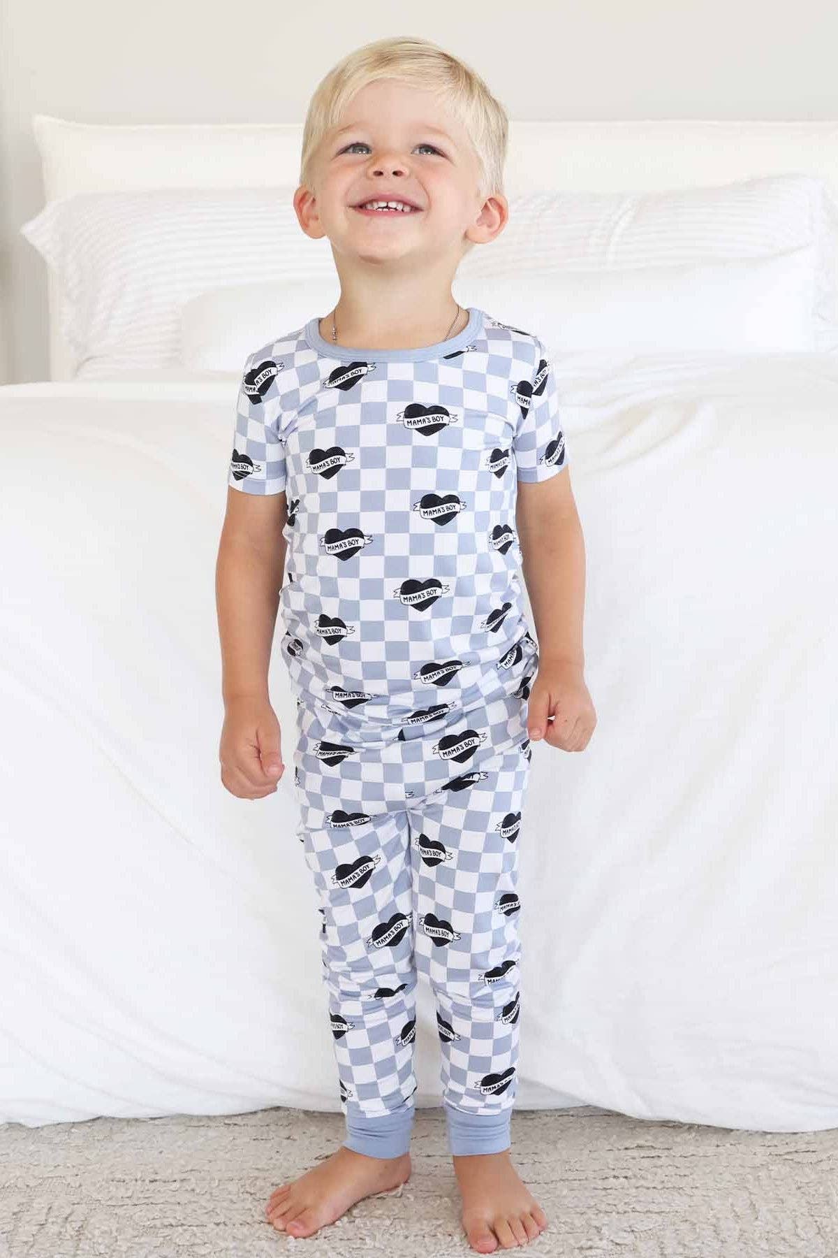Mama's Boy Two Piece Pajama Set
