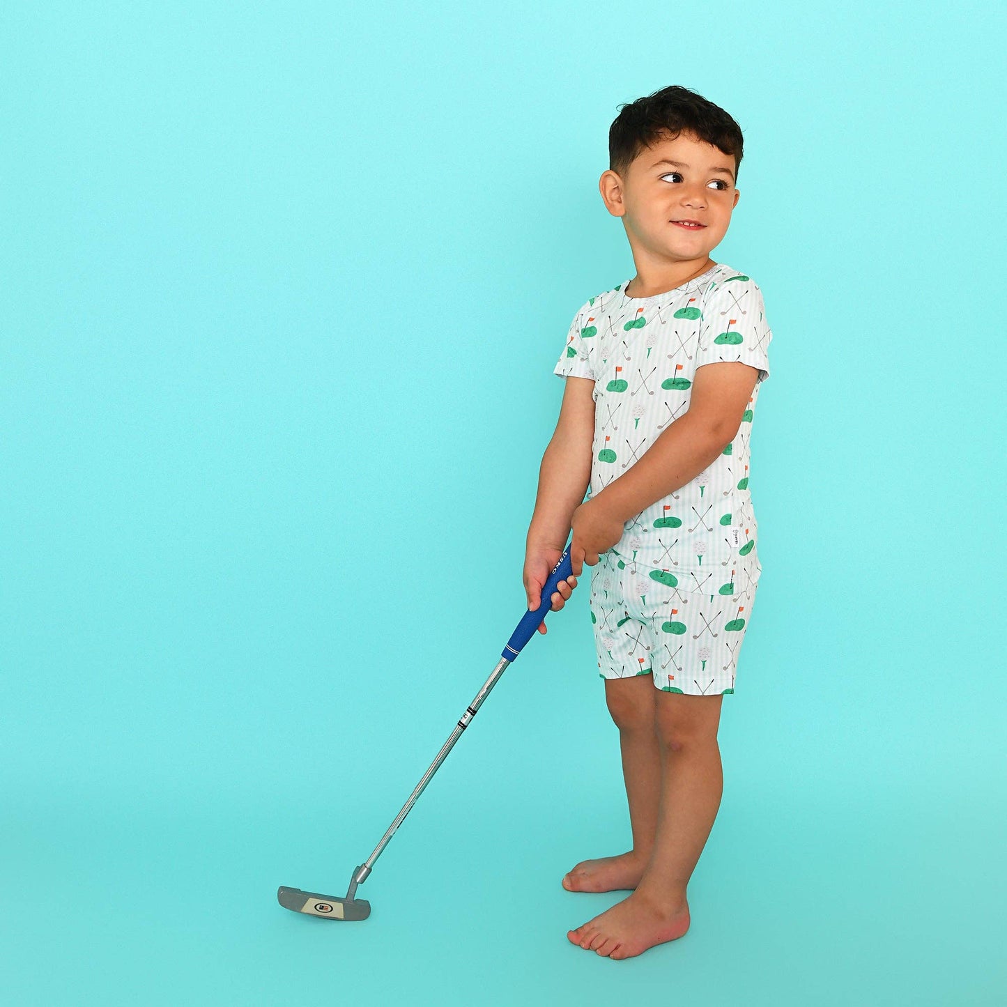 Scottie Golf TWO PIECE - SHORTS Golf Bamboo Lounge Set