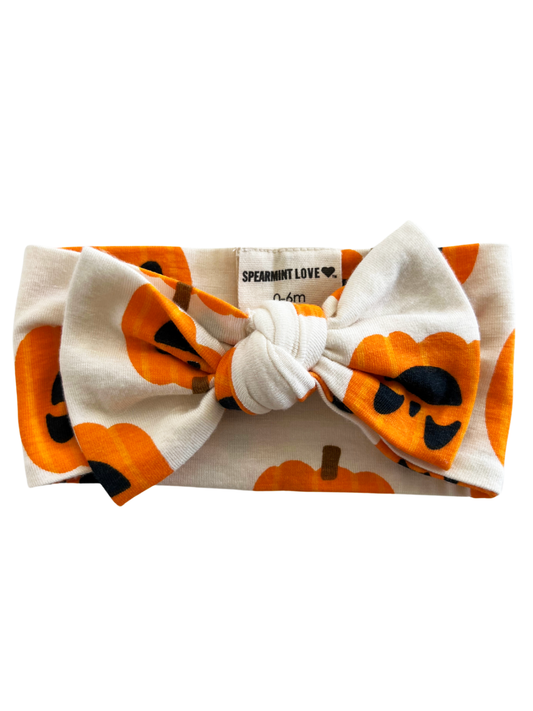 Knot Bow, Jack-O-Lantern