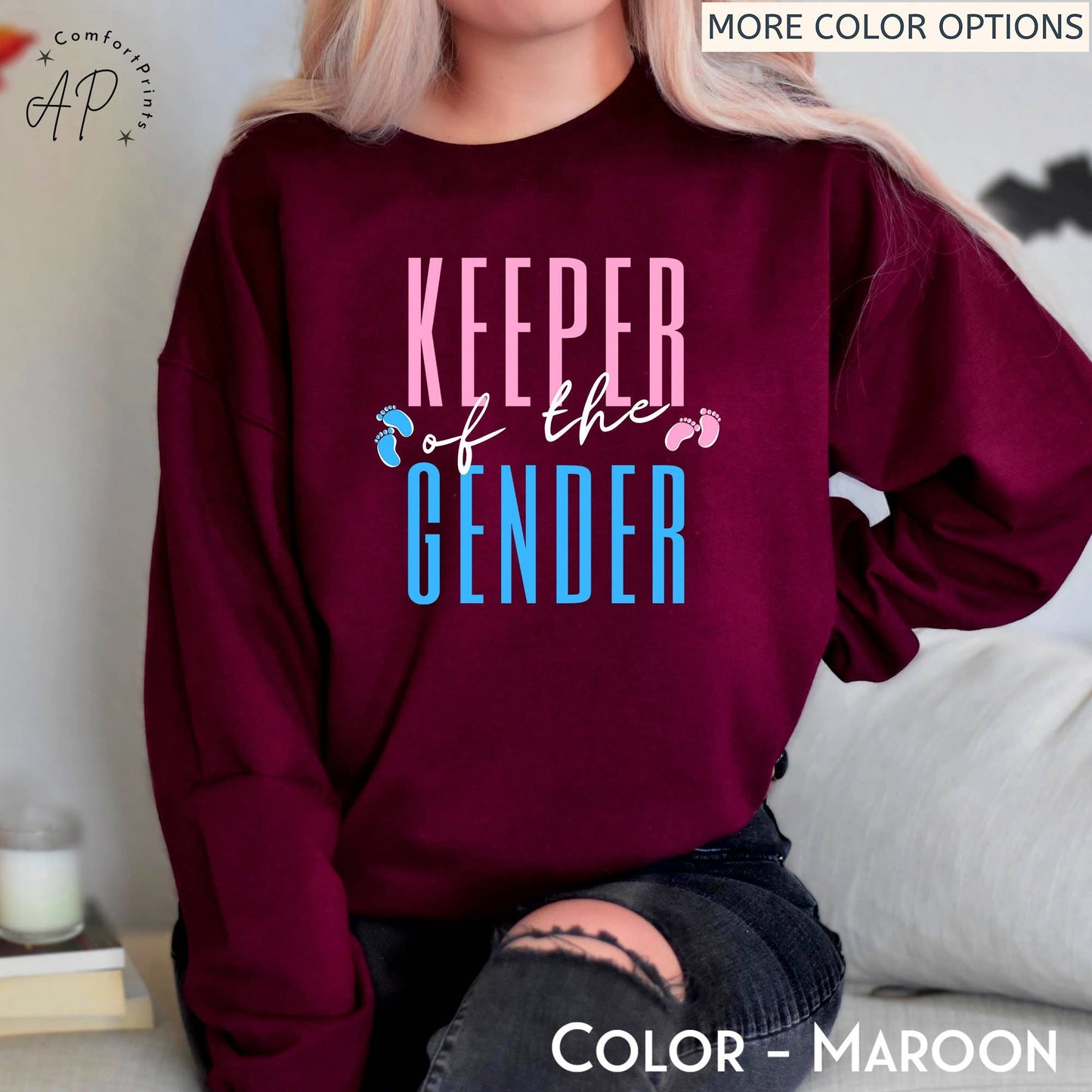 Keeper of the Gender Sweatshirt