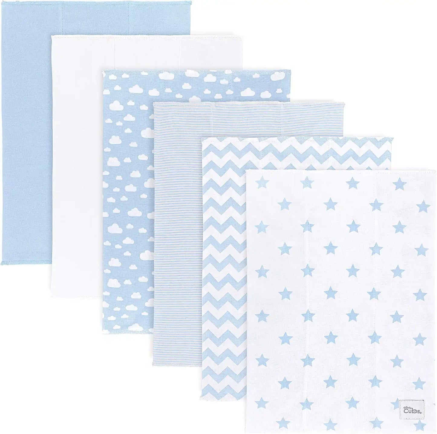 Cotton Burp Cloths by Comfy Cubs