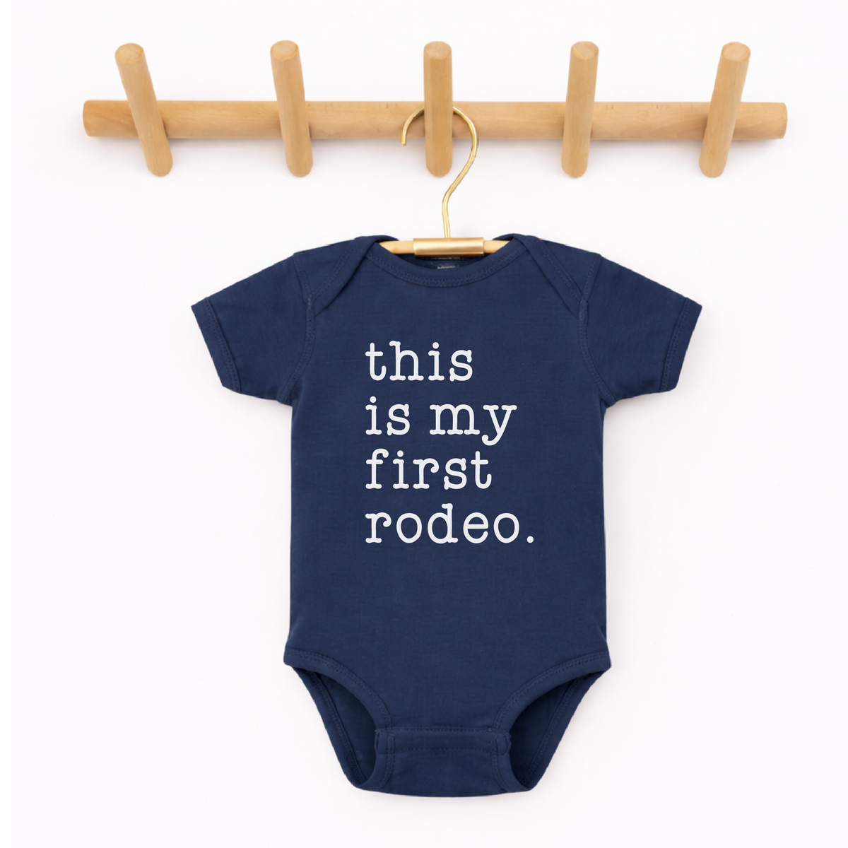 This is my First Rodeo, Western Baby Bodysuit