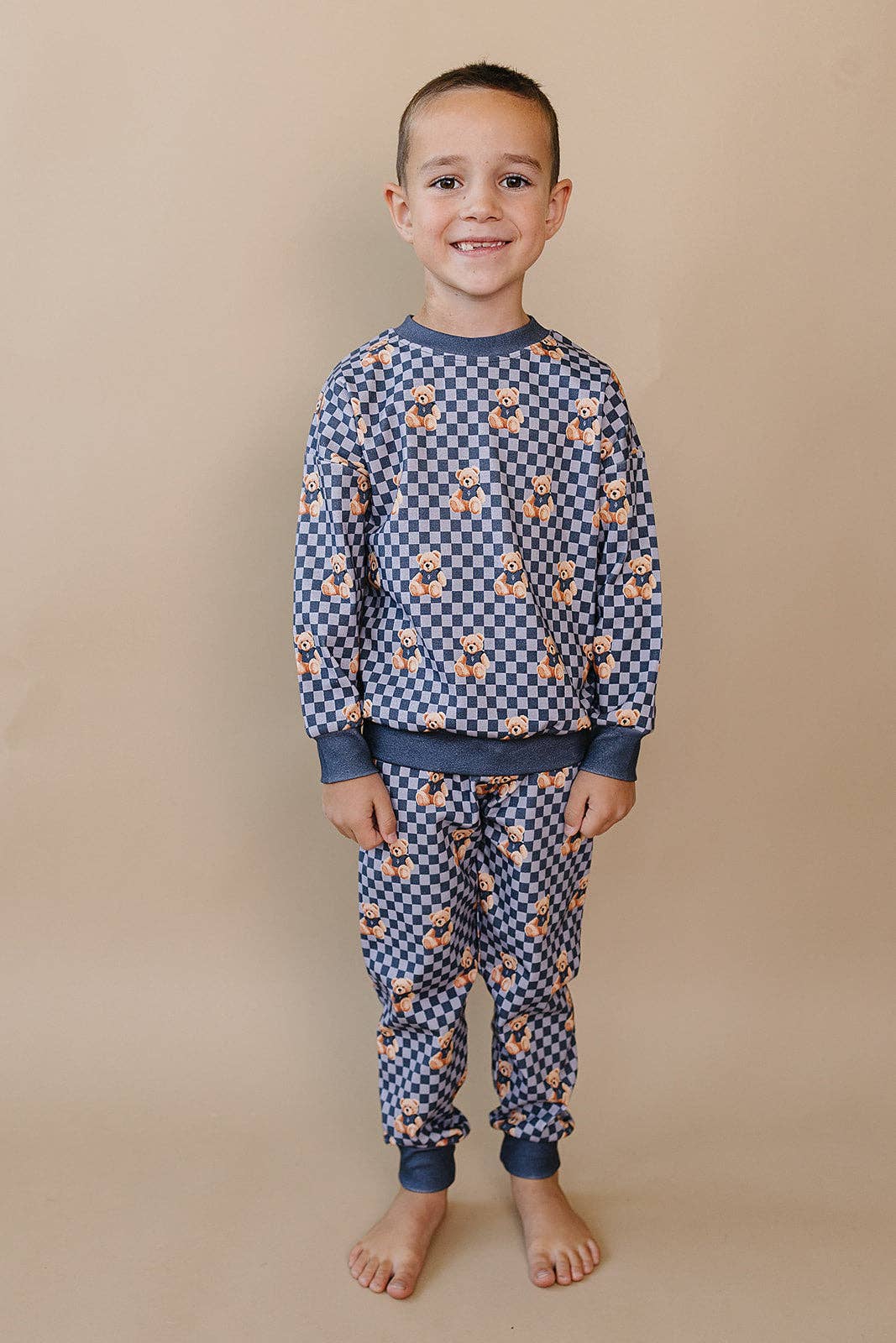 Jogger Set | Checkered Bear Vibes
