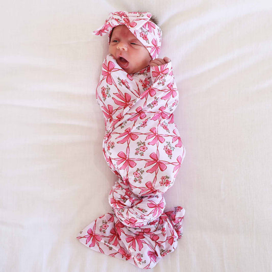 Bow Besties Knit Large Bow Headwrap