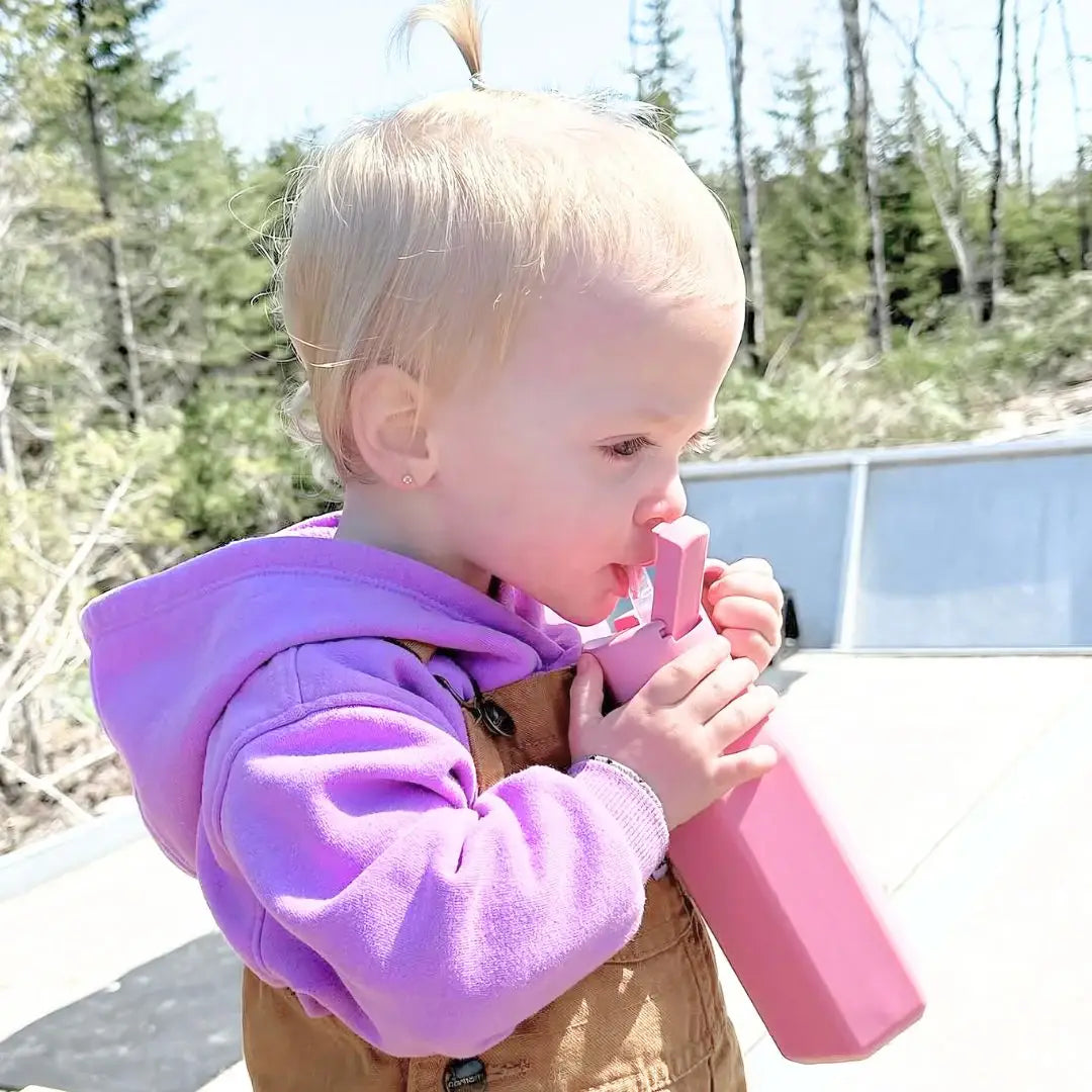 Kids Water Bottle - Rose